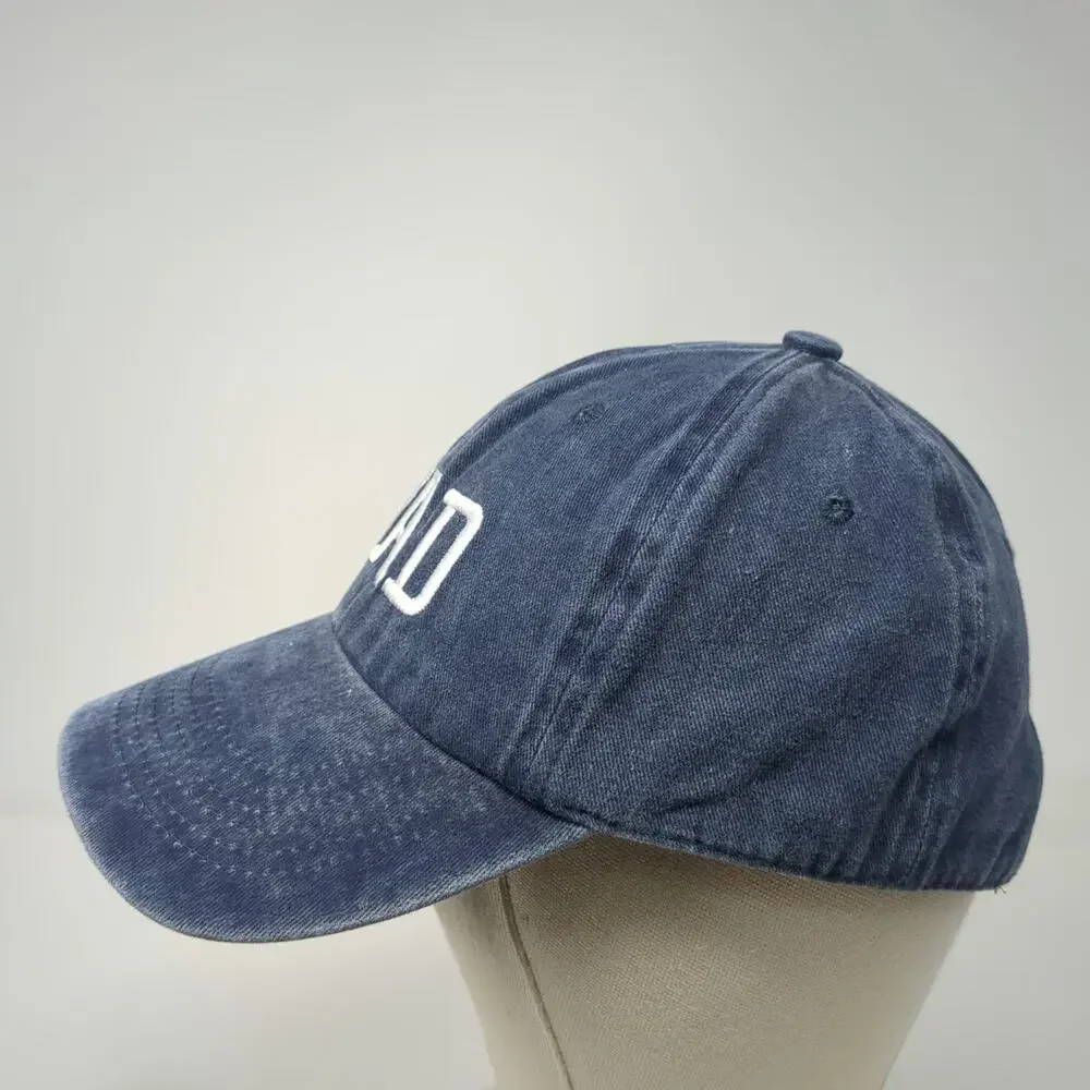 Trendy Apparel Shop Baseball Cap Blue One Size DAD Embroidered Slideback Hat